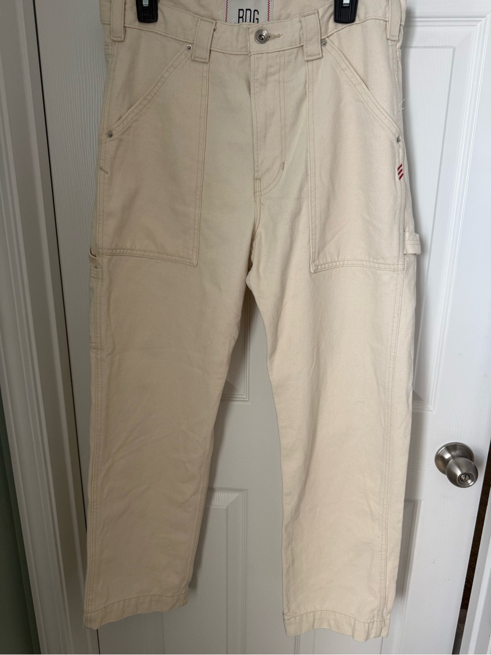 BDG Carpenter Pants in Cream
